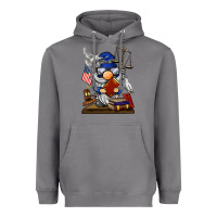 Storm judge  gnome Heavyweight Hoodie - BarkalooDesign