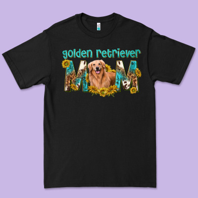 Western Golden Retriever Mom Premium Tee Designed By Texasbilliewilder