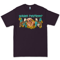 Plum western golden retriever mom Premium Tee - texasbilliewilder