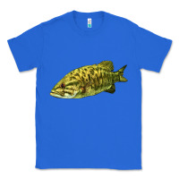 True Royal Smallmouth Bass Fish Illustrations Classic Tee - LillyAllenDesigns