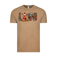 Vintage Coffee love christmas reindeer Vintage Tee - Jasminsmagicworld