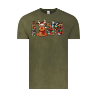 Vintage Olive love christmas reindeer Vintage Tee - Jasminsmagicworld