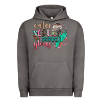 Pigment Tornado coffee scrubs and rubber gloves Urban Hoodie - CowGirlArtShop