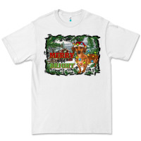 White merry and bright  dachshund with farm Premium Tee - RanaPortraitStore
