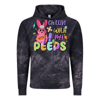 Cloud Black chillin' with my peeps Vintage Hoodie - Artiststas