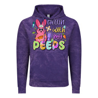 Cloud Purple chillin' with my peeps Vintage Hoodie - Artiststas