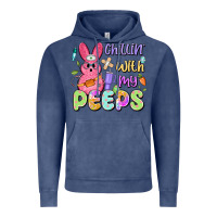 Vintage Denim chillin' with my peeps Vintage Hoodie - Artiststas