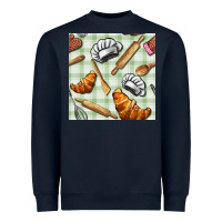 Navy chef tools seamless pattern Heavyweight Sweatshirt - BundleAndBundleShop