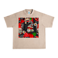 French Oak ladybug gnomes seamless pattern Urban Heavy Tee - BundleAndBundleShop