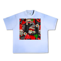 Grape Ice ladybug gnomes seamless pattern Urban Heavy Tee - BundleAndBundleShop