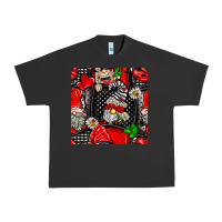 Pigment Black ladybug gnomes seamless pattern Urban Heavy Tee - BundleAndBundleShop