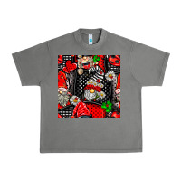 Tornado ladybug gnomes seamless pattern Urban Heavy Tee - BundleAndBundleShop