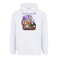 White fresh lavender gnome Heavyweight Hoodie - BarkalooDesign