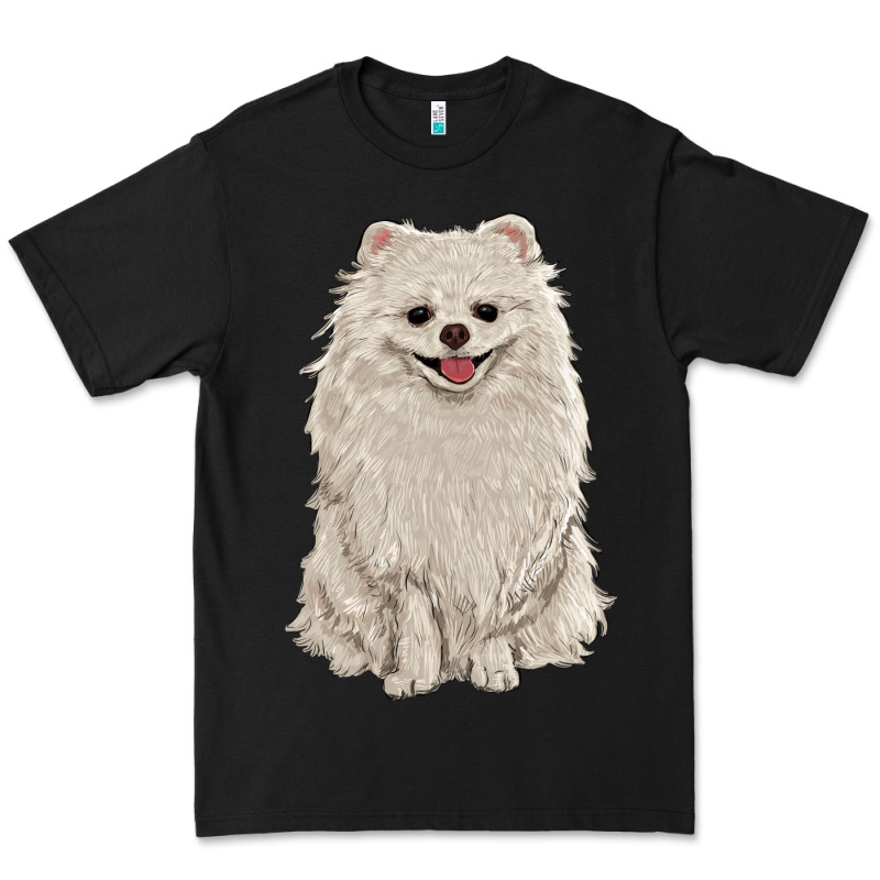 White Pomeranian Premium Tee by RanaPortraitStore | Teevron