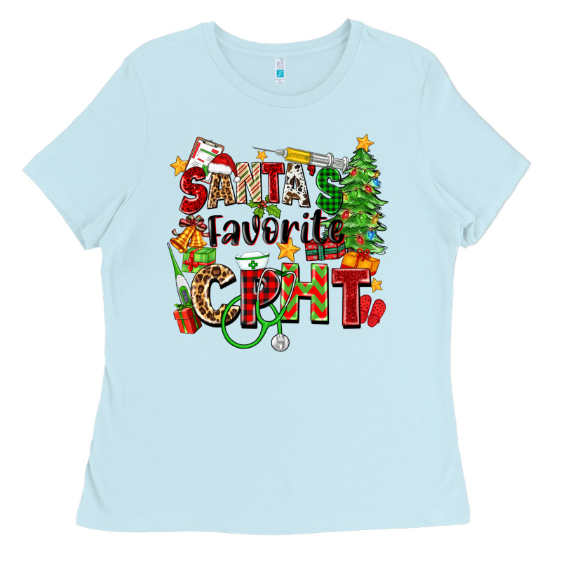Santa's Favorite Cpht Ladies Tee by Zillion Design Studio | Teevron