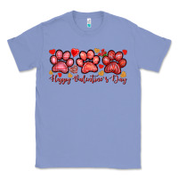 Colony Blue happy valentines day paws Classic Tee - NancyCooperArtShop