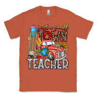 Copper Just a Small Town Teacher Classic Tee - CowhideDigitalArt