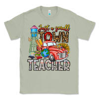 Matcha Just a Small Town Teacher Classic Tee - CowhideDigitalArt