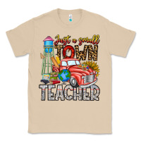 Mushroom Just a Small Town Teacher Classic Tee - CowhideDigitalArt