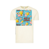 Vintage Arctic back to school seamless pattern Vintage Tee - BundleAndBundleShop