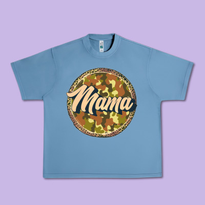 Mama   Camouflage Urban Heavy Tee Designed By Jahusdesignshop