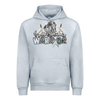 Heather Grey brain cancer warrior Urban Hoodie - CowGirlArtShop