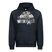Navy brain cancer warrior Urban Hoodie - CowGirlArtShop