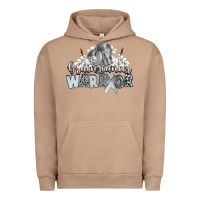 Pigment Burro brain cancer warrior Urban Hoodie - CowGirlArtShop