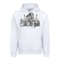 White brain cancer warrior Urban Hoodie - CowGirlArtShop
