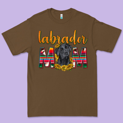 Western Labrador Retriever Mom Premium Tee Designed By Texasbilliewilder