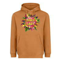Meerkat lunch lady tie dye sunflower Heavyweight Hoodie - BarkalooDesign