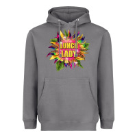 Storm lunch lady tie dye sunflower Heavyweight Hoodie - BarkalooDesign