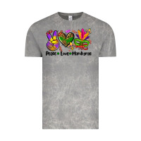 Cloud Rock peace love  mardi gras Vintage Tee - AdoDesignShop