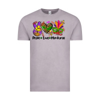 Vintage Zinc peace love  mardi gras Vintage Tee - AdoDesignShop