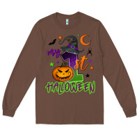Chestnut My first Halloween Long Sleeve Tee - NancyCooperArtShop