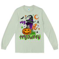 Matcha My first Halloween Long Sleeve Tee - NancyCooperArtShop