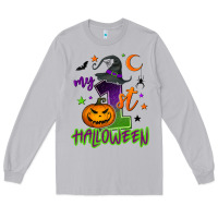 Moon Dust My first Halloween Long Sleeve Tee - NancyCooperArtShop