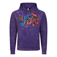 Cloud Purple usa 4th of july Vintage Hoodie - Artiststas