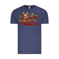 Vintage Denim love christmas reindeer Vintage Tee - Jasminsmagicworld