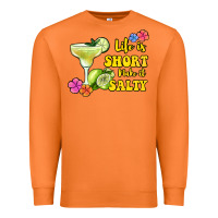 Carrot life is short make it salty Premium Sweatshirt - Jasminsmagicworld