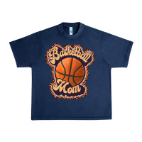 Navy basketball mom Urban Heavy Tee - JahusDesignShop