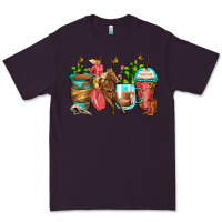 Plum cowgirl coffee cups Premium Tee - Zillion Design Studio