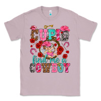 Lilac cupid find me a cowboy Classic Tee - NancyCooperArtShop