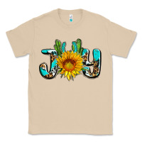 Mushroom joy with sunflower and cactus ado Classic Tee - AdoDesignShop