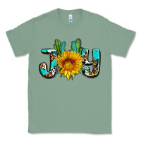Sage joy with sunflower and cactus ado Classic Tee - AdoDesignShop