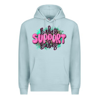 Blue Mist babes support babes Premium Hoodie - JahusDesignShop