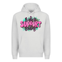 Dove Grey babes support babes Premium Hoodie - JahusDesignShop