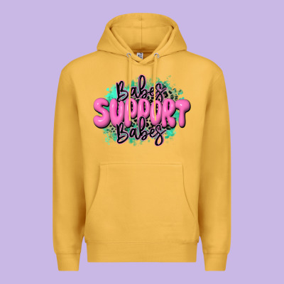 Babes Support Babes Premium Hoodie Designed By Jahusdesignshop