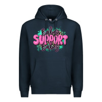 Navy babes support babes Premium Hoodie - JahusDesignShop