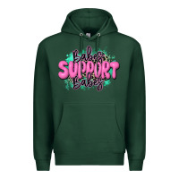 Sports Green babes support babes Premium Hoodie - JahusDesignShop